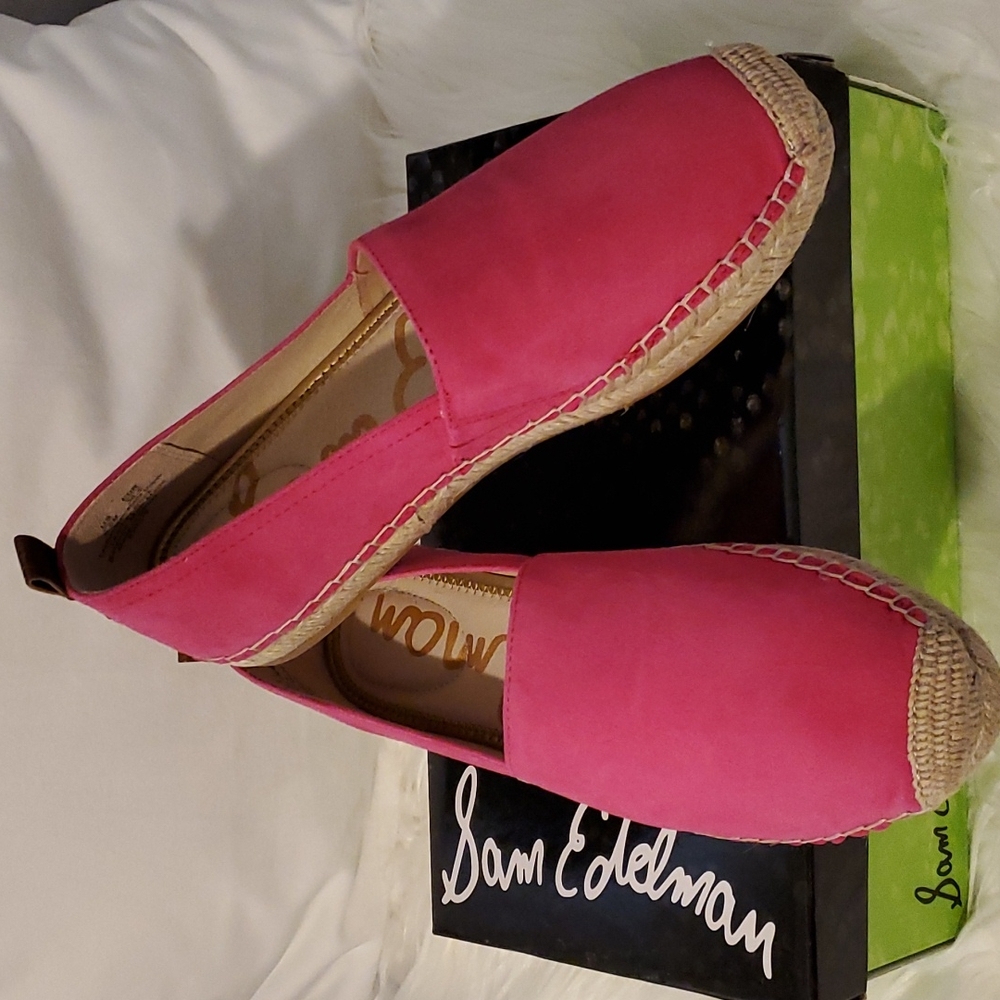 NWT Sam Edelman Khloe Suede Espadrille